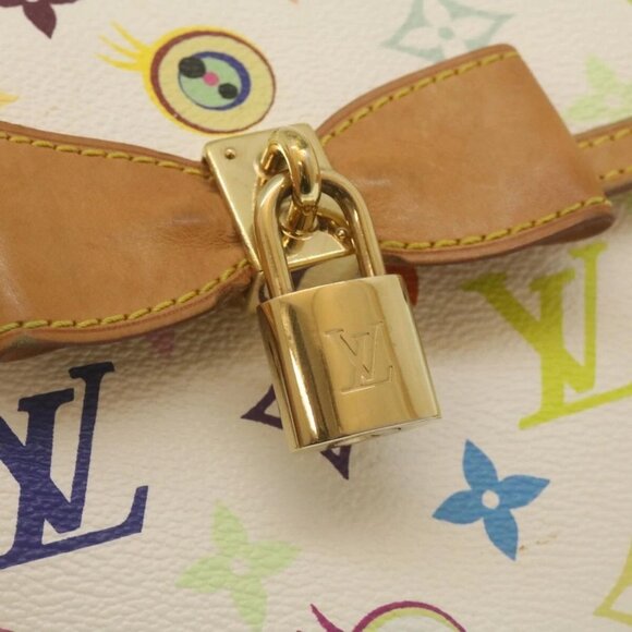 LOUIS VUITTON Monogram Pochette Eye Miss You Hand Bag White - Picture 11 of 16